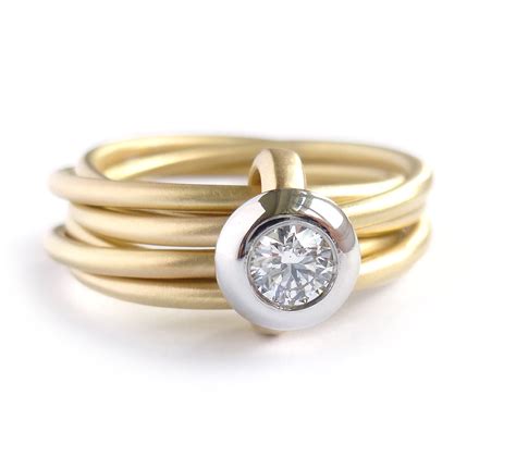 gold designer ring|contemporary gold rings.